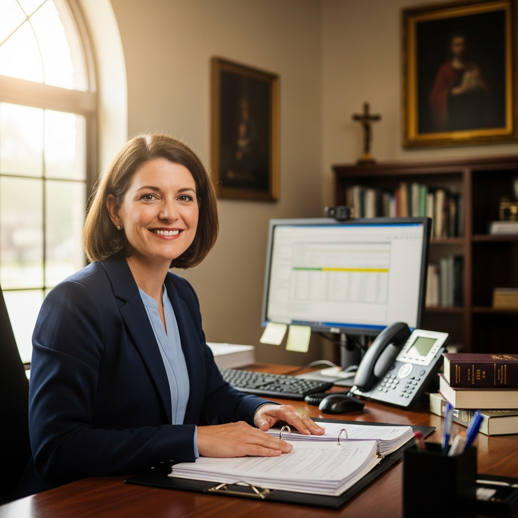 Portrait of the Parish Administrator
