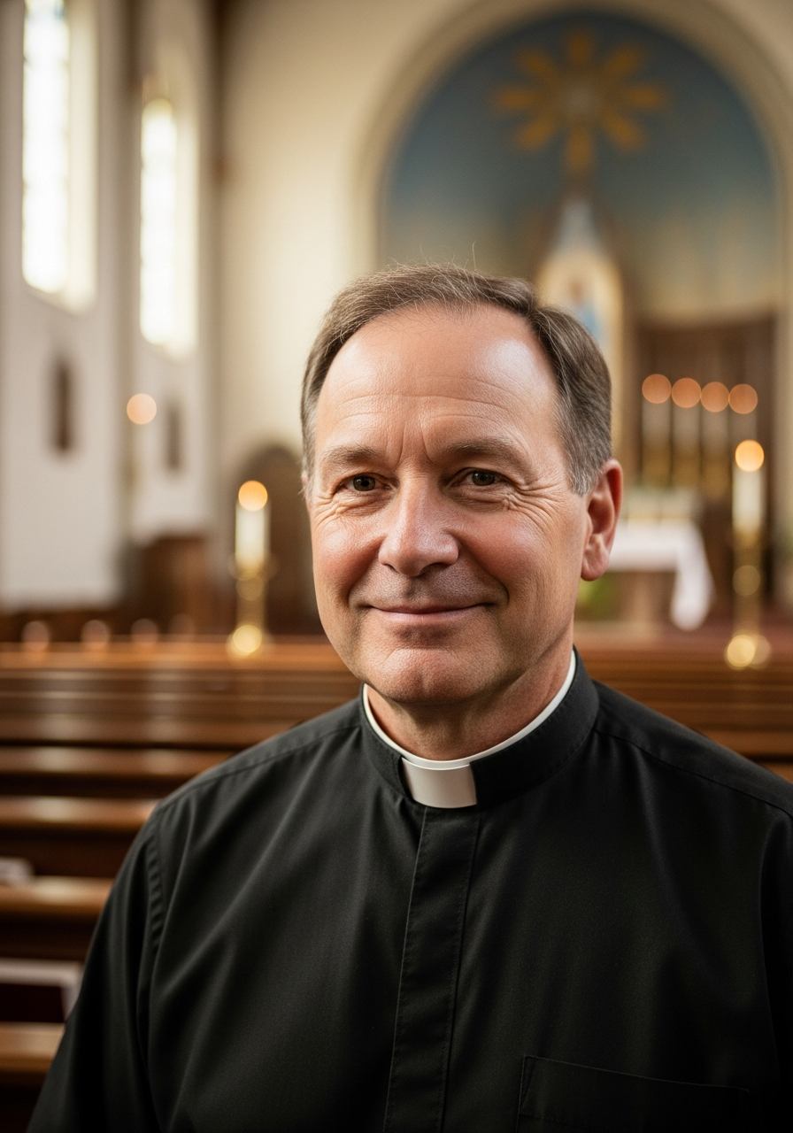 Father [Name], Parish Priest of Madonna Ministry