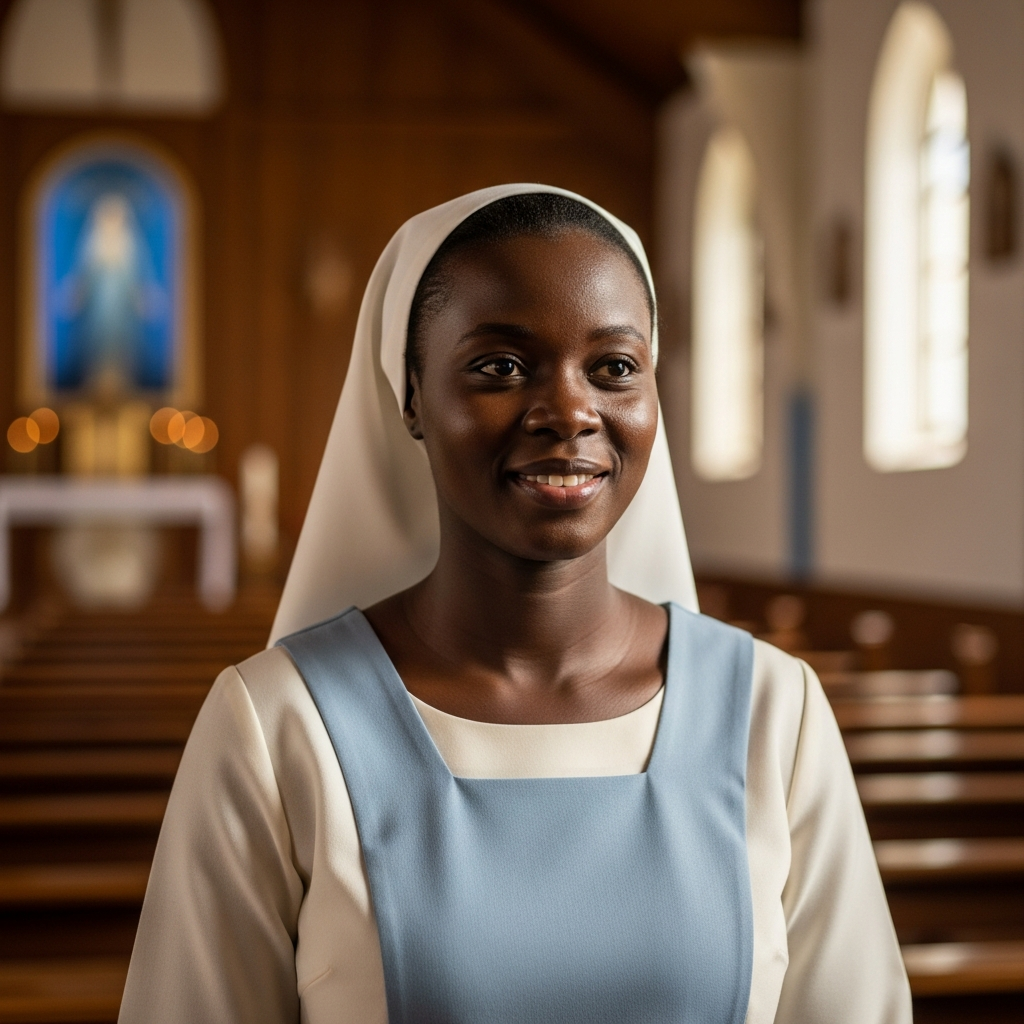 Amara, a parishioner of Madonna Ministry