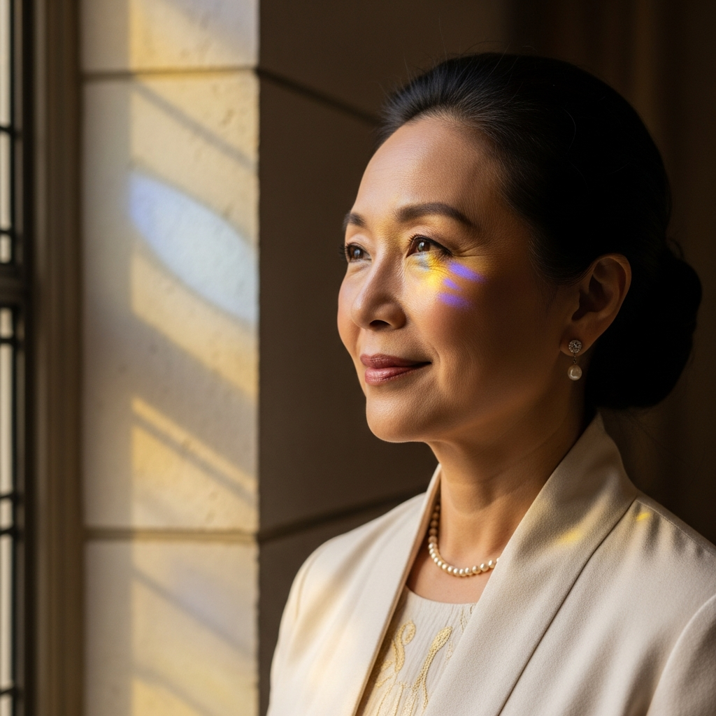 Mei-Lin, a returning Catholic at Madonna Ministry